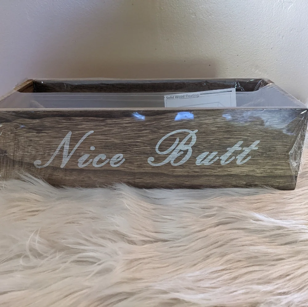 Nice Butt Bathroom Decor Box